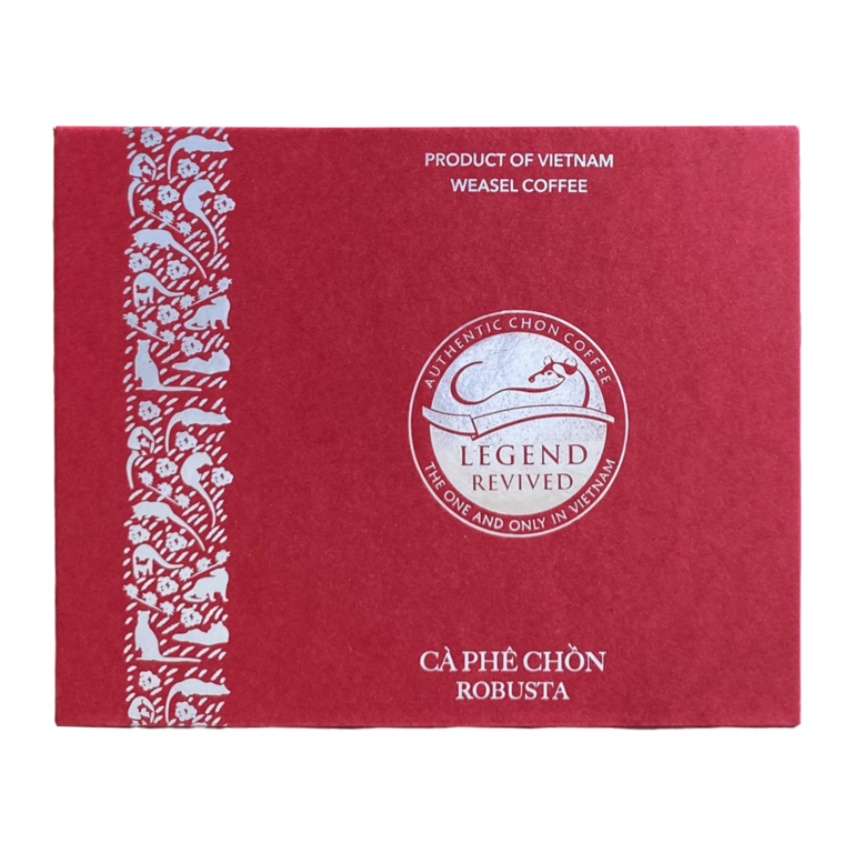 Cà Phê Chồn Robusta Legend Revived (Robusta Weasel Coffee) 51g (Bột) – Hương Trà Đen, Bạch Quả, Chocolate Đen Cùng Vị Ngọt Đắng, Hậu Ngọt Béo