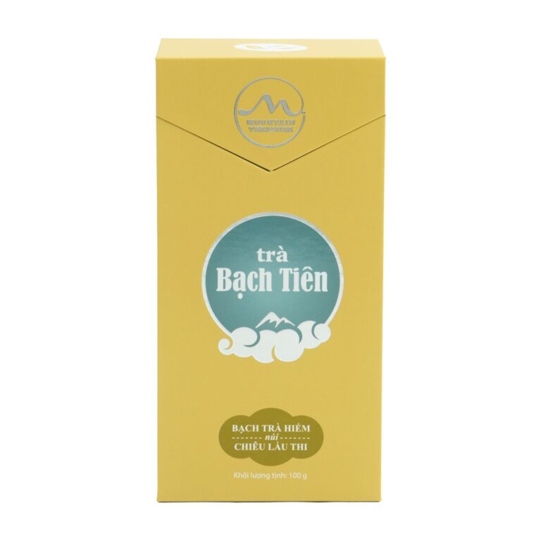 Trà Bạch Tiên Mountain Treasure (Ancient Shan Tea) 100g – Vị Trà Thanh Và Hương Hoa Phảng Phất Mùi Gừng Độc Đáo, Hậu Vị Ngọt Thanh