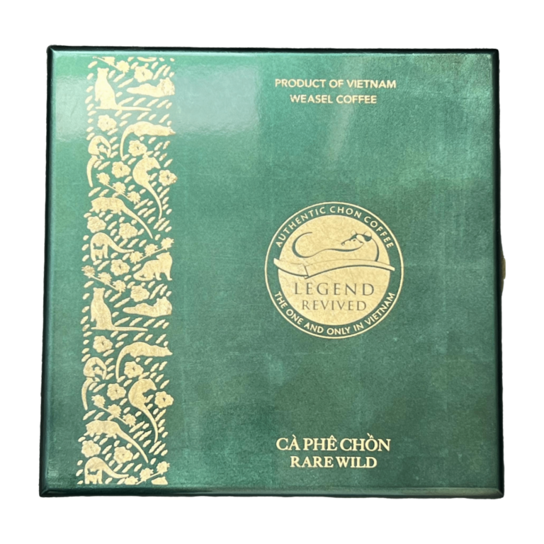 Cà Phê Chồn Rare Wild 100% Tự Nhiên Legend Revived (100% Natural Weasel Coffee) 250g (Hạt/Bột)